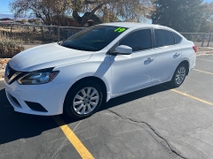 Used 2019  Nissan Sentra 4d Sedan S CVT at Naples Auto Sales near Vernal, UT