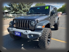 Used 2018 Jeep Wrangler Unlimited 4d SUV 4WD Sport S at Naples Auto Sales near Vernal, UT