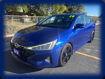Used 2019 Hyundai Elantra 4d Sedan Sport Auto at Naples Auto Sales near Vernal, UT