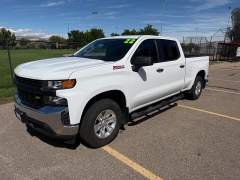 Used 2022  Chevrolet Silverado 1500 LTD 4WD Crew Cab 157" Work Truck at Naples Auto Sales near Vernal&comma; UT