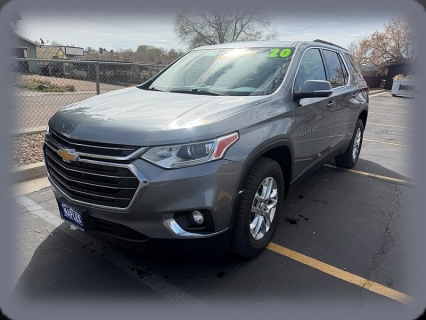Used 2020 Chevrolet Traverse 4d SUV AWD LT Cloth w/1LT at Naples Auto Sales near Vernal, UT