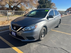 Used 2017  Nissan Sentra 4d Sedan S CVT at Naples Auto Sales near Vernal, UT