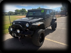  2013 Jeep Wrangler Unlimited 4d Convertible Sport at Naples Auto Sales near Vernal&comma; UT