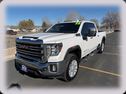 Used 2020 GMC Sierra 3500 4WD Crew Cab SLT SRW Dsl at Naples Auto Sales near Vernal, UT