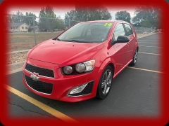  2014 Chevrolet Sonic 4d Hatchback RS AT at Naples Auto Sales near Vernal&comma; UT
