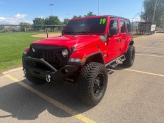 Used 2019  Jeep Wrangler Unlimited 4d SUV 4WD Sahara at Naples Auto Sales near Vernal&comma; UT
