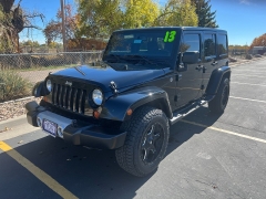 Used 2013  Jeep Wrangler Unlimited 4d Convertible Sahara at Naples Auto Sales near Vernal, UT
