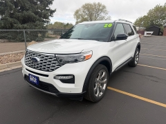 Used 2020  Ford Explorer 4d SUV 4WD Platinum 3&period;0L EcoBoost at Naples Auto Sales near Vernal&comma; UT
