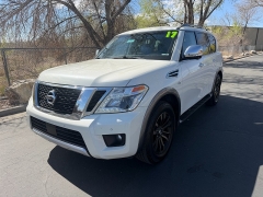 Used 2017  Nissan Armada 4d SUV AWD Platinum at Naples Auto Sales near Vernal&comma; UT