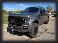 Used 2022  Ford Super Duty F-350 4WD LARIAT Crew Cab SRW 6&period;75' Box at Naples Auto Sales near Vernal&comma; UT