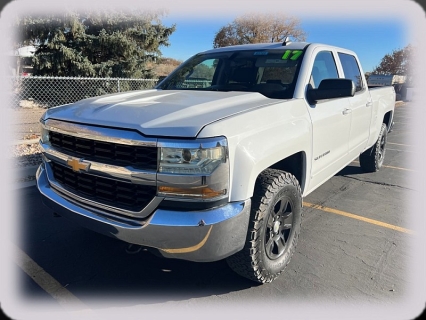 Used 2017 Chevrolet Silverado 1500 4WD Crew Cab LT at Naples Auto Sales near Vernal, UT