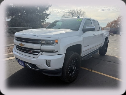 Used 2018 Chevrolet Silverado 1500 4WD Crew Cab LTZ at Naples Auto Sales near Vernal, UT