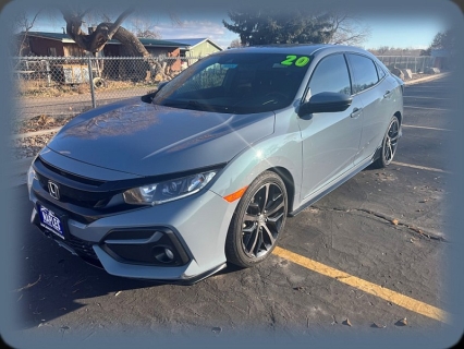 Used 2020 Honda Civic Hatchback 4d Sport CVT at Naples Auto Sales near Vernal, UT