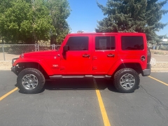 Used 2014 Jeep Wrangler Unlimited 4d Convertible Sahara at Naples Auto Sales near Vernal, UT