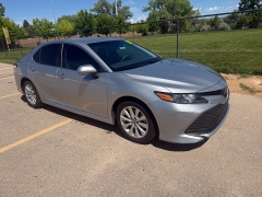 Used 2018  Toyota Camry 4d Sedan LE at Naples Auto Sales near Vernal&comma; UT