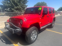 Used 2014 Jeep Wrangler Unlimited 4d Convertible Sahara at Naples Auto Sales near Vernal, UT