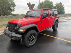 Used 2022  Jeep Wrangler Unlimited Willys 4x4 at Naples Auto Sales near Vernal&comma; UT