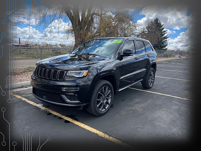 Used 2020  Jeep Grand Cherokee 4d SUV 4WD Overland V6 High Altitude at Naples Auto Sales near Vernal, UT