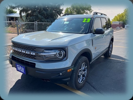 Used 2023 Ford Bronco Sport Badlands 4x4 at Naples Auto Sales near Vernal, UT
