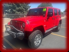 Used 2014 Jeep Wrangler Unlimited 4d Convertible Sahara at Naples Auto Sales near Vernal, UT