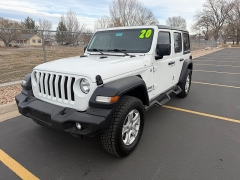 Used 2020  Jeep Wrangler Unlimited 4d SUV 4WD Sport S at Naples Auto Sales near Vernal&comma; UT