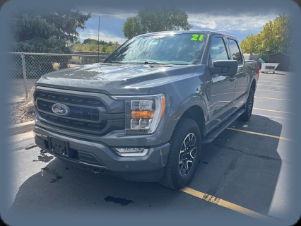 Used 2021 Ford F-150 4WD XLT SuperCrew 5.5' Box at Naples Auto Sales near Vernal, UT