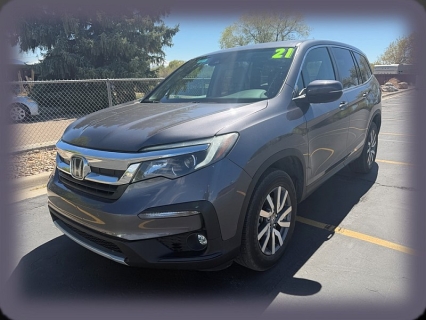 Used 2021 Honda Pilot EX-L AWD at Naples Auto Sales near Vernal, UT