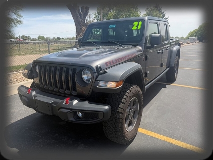 Used 2021 Jeep Gladiator Rubicon 4x4 at Naples Auto Sales near Vernal, UT