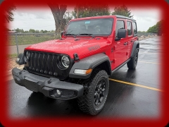  2022 Jeep Wrangler Unlimited Willys 4x4 at Naples Auto Sales near Vernal&comma; UT