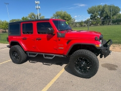 Used 2019  Jeep Wrangler Unlimited 4d SUV 4WD Sahara at Naples Auto Sales near Vernal&comma; UT