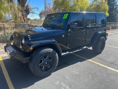 Used 2013  Jeep Wrangler Unlimited 4d Convertible Sahara at Naples Auto Sales near Vernal, UT