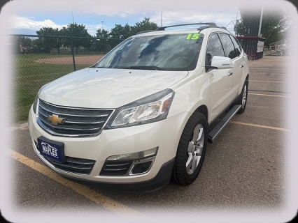 Used 2015 Chevrolet Traverse 4d SUV AWD LTZ at Naples Auto Sales near Vernal, UT