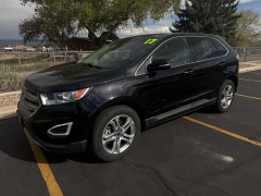 Used 2017  Ford Edge 4d SUV AWD Titanium EcoBoost at Naples Auto Sales near Vernal&comma; UT