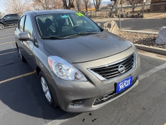Used 2014  Nissan Versa 4d Sedan S Auto at Naples Auto Sales near Vernal&comma; UT