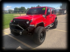 Used 2019  Jeep Wrangler Unlimited 4d SUV 4WD Sahara at Naples Auto Sales near Vernal&comma; UT