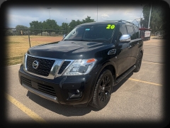  2020 Nissan Armada 4d SUV AWD Platinum at Naples Auto Sales near Vernal&comma; UT