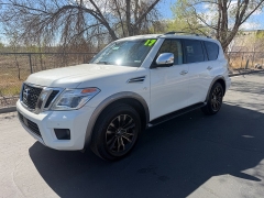 Used 2017  Nissan Armada 4d SUV AWD Platinum at Naples Auto Sales near Vernal&comma; UT