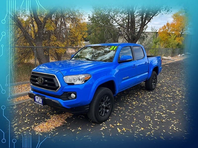 Used 2021  Toyota Tacoma 4WD SR5 Double Cab 5ft Bed V6 AT at Naples Auto Sales near Vernal, UT