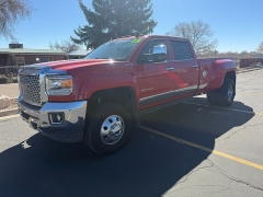 Used 2015  GMC Sierra 3500 4WD Crew Cab SLT Duramax Plus DRW at Naples Auto Sales near Vernal&comma; UT