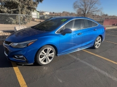 Used 2017  Chevrolet Cruze 4d Sedan Premier at Naples Auto Sales near Vernal&comma; UT