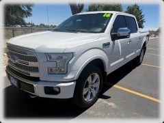  2016 Ford F-150 4WD SuperCrew Platinum 6 1&sol;2 at Naples Auto Sales near Vernal&comma; UT