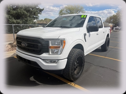 Used 2021 Ford F-150 4WD XLT SuperCrew 5.5' Box at Naples Auto Sales near Vernal, UT