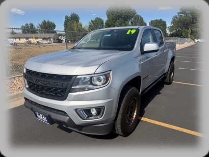 Used 2019 Chevrolet Colorado 4WD Crew Cab Z71 at Naples Auto Sales near Vernal, UT