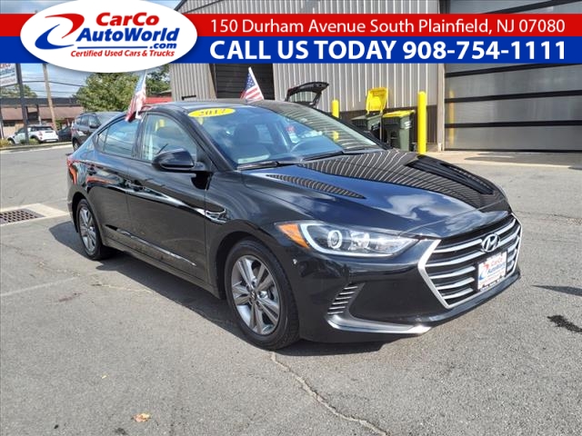 Used 2017  Hyundai Elantra 4d Sedan Limited at CarCo Auto World near South Plainfield, NJ