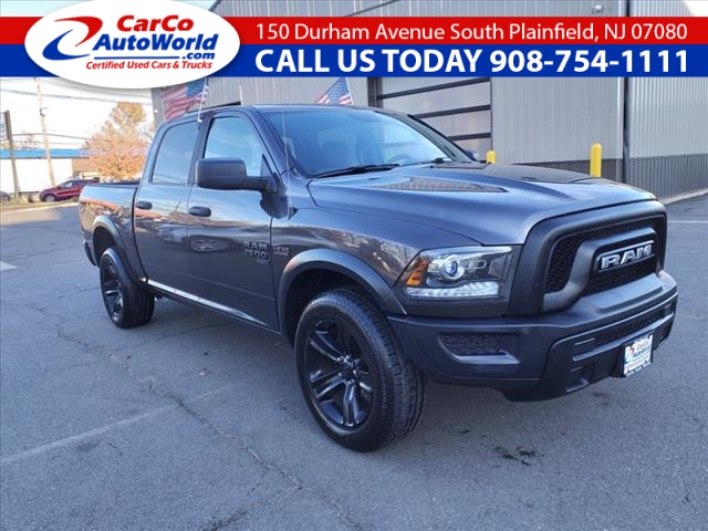 Used 2021  Ram 1500 Classic 4WD Warlock Crew Cab 5'7" Box at CarCo Auto World near South Plainfield, NJ