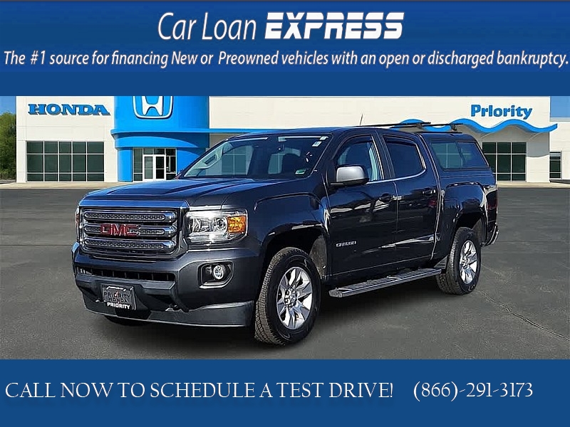 Used 2016  GMC Canyon 4WD Crew Cab 128.3" SLE at CarloanExpress.Com near Hampton, VA