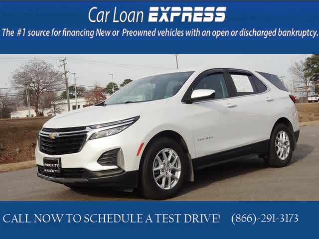 Used 2022  Chevrolet Equinox FWD 4dr LT w/1LT at CarloanExpress.Com near Hampton, VA