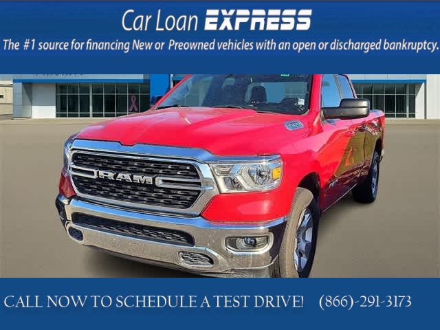 Used 2022  Ram 1500 Big Horn 4x2 Quad Cab 6'4" Box at CarloanExpress.Com near Hampton, VA