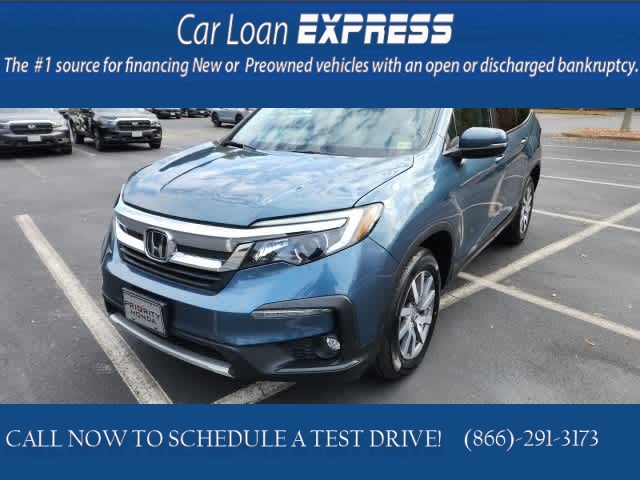 Used 2019  Honda Pilot 4d SUV AWD EX-L at CarloanExpress.Com near Hampton, VA