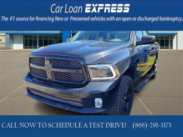 Used 2014  Ram 1500 4WD Crew Cab 140.5" Express at CarloanExpress.Com near Hampton, VA
